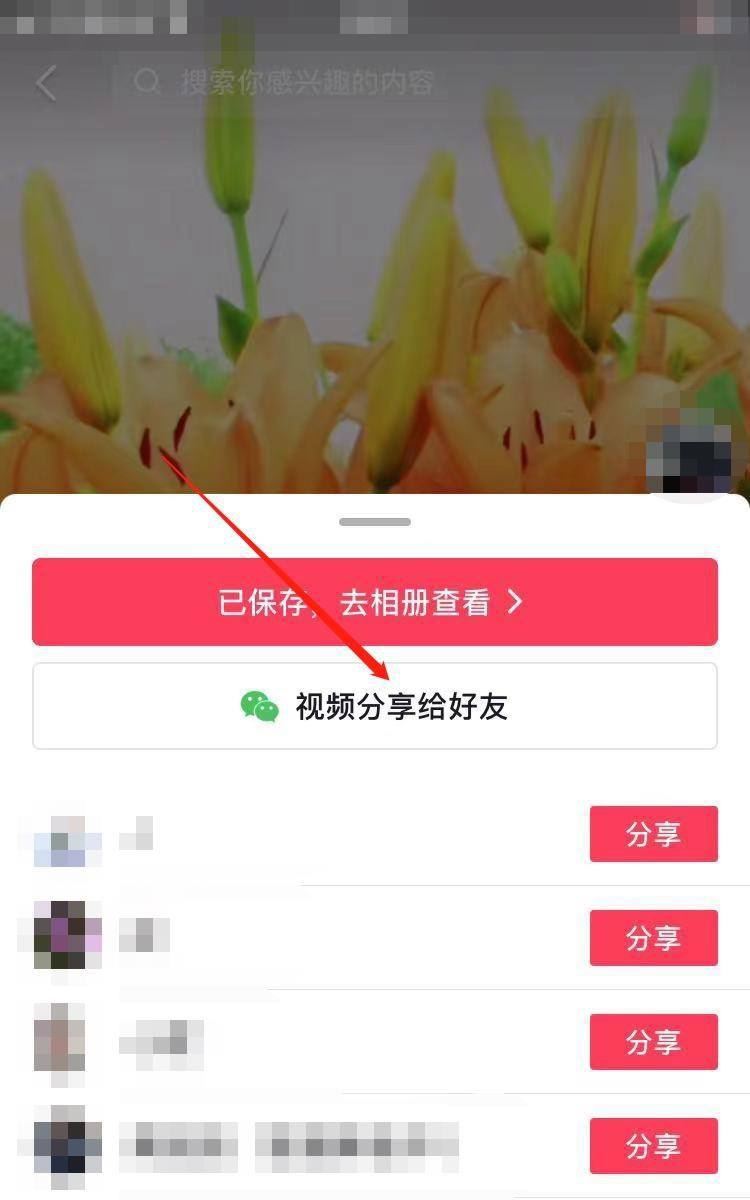 抖音如何分享到微信好友？